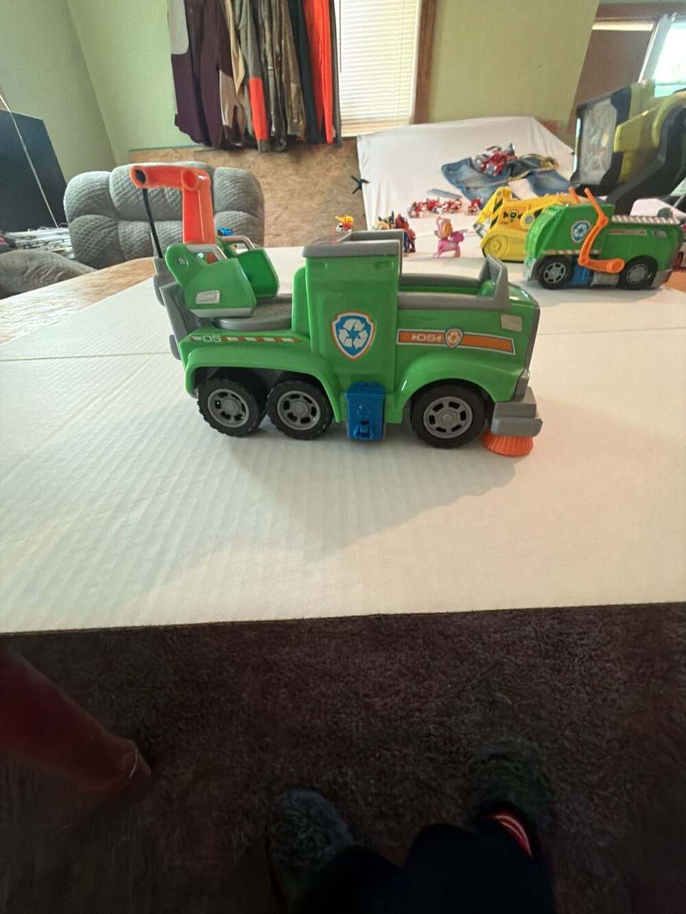 PAW Patrol Rocky's Ultimate Rescue Recycling Truck with Moving Crane